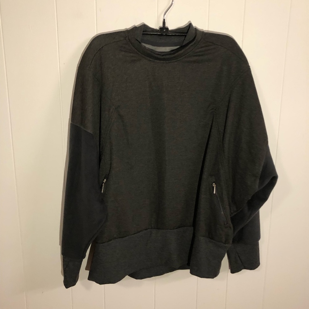 Tahari Sport Dark Grey Sweatshirt 2X